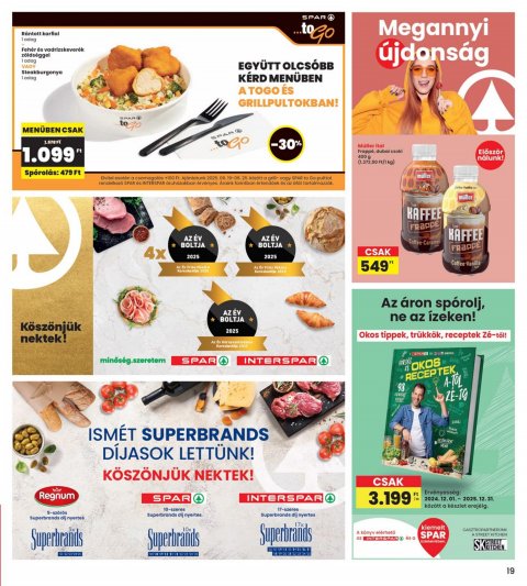 INTERSPAR akciós újság