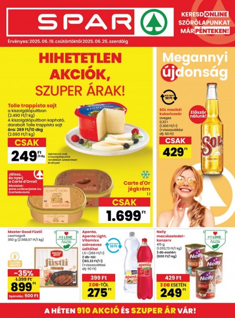 SPAR akciós újság