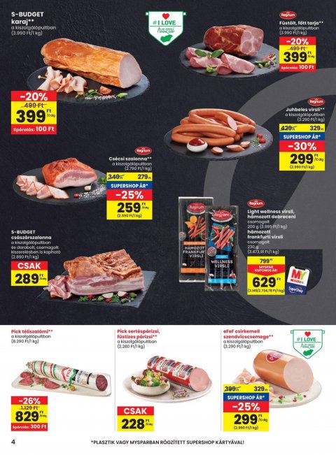 SPAR akciós újság