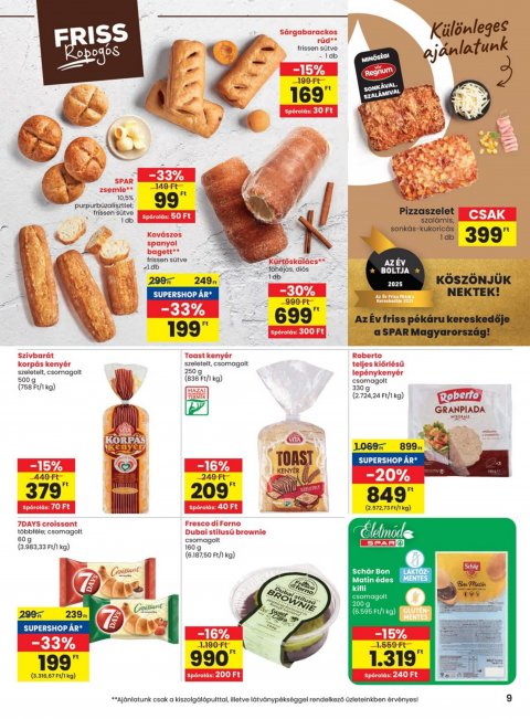 SPAR akciós újság