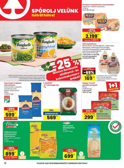 SPAR akciós újság