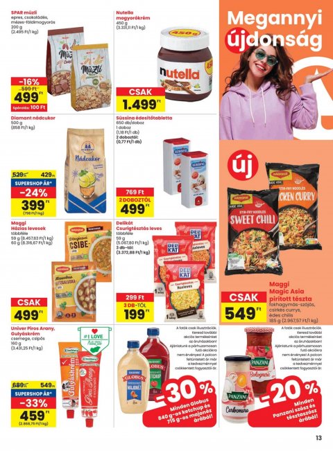SPAR akciós újság
