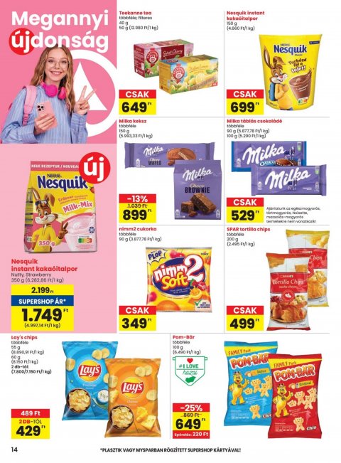 SPAR akciós újság