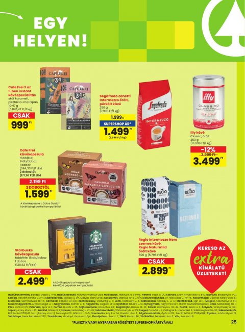 SPAR Extra akciós újság