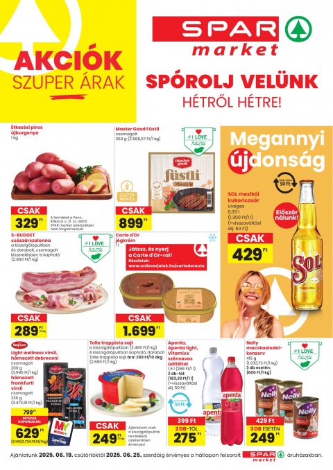 SPAR Market akciós újság