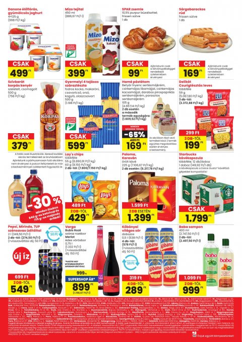 SPAR Market akciós újság