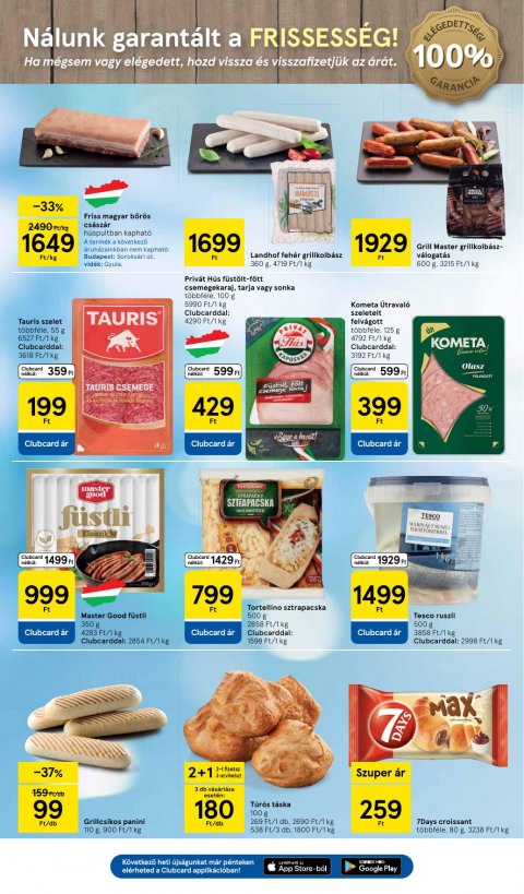 TESCO Hipermarket akciós újság