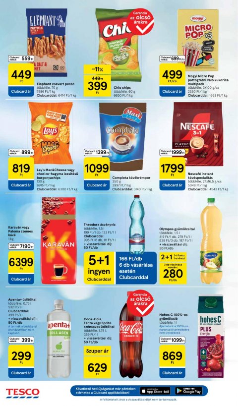 TESCO Hipermarket akciós újság