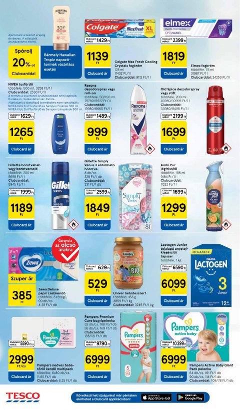 TESCO Hipermarket akciós újság