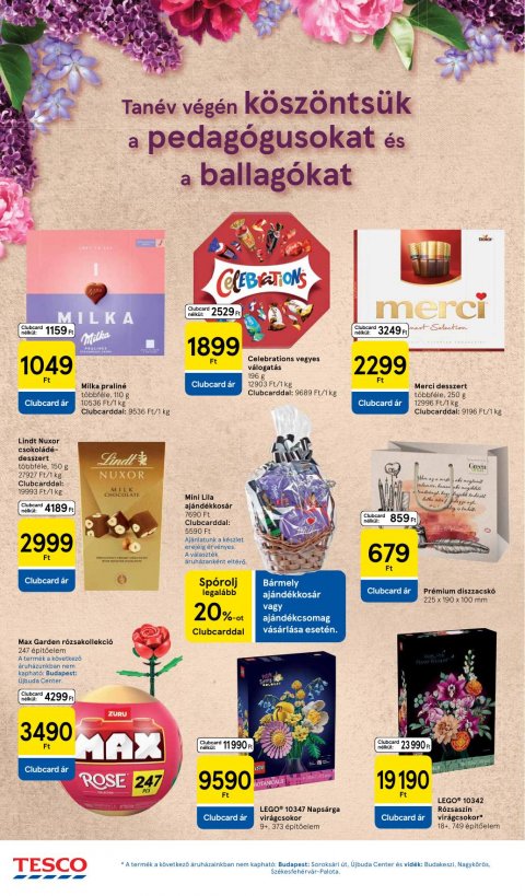 TESCO Hipermarket akciós újság