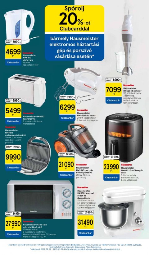 TESCO Hipermarket akciós újság