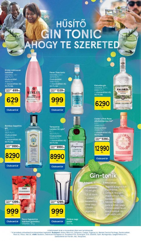 TESCO Hipermarket akciós újság