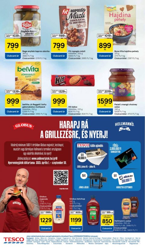 TESCO Hipermarket akciós újság