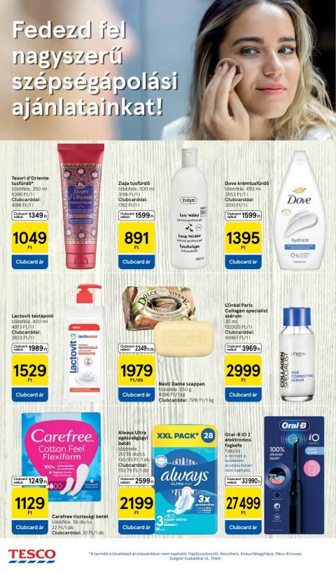 TESCO Hipermarket akciós újság