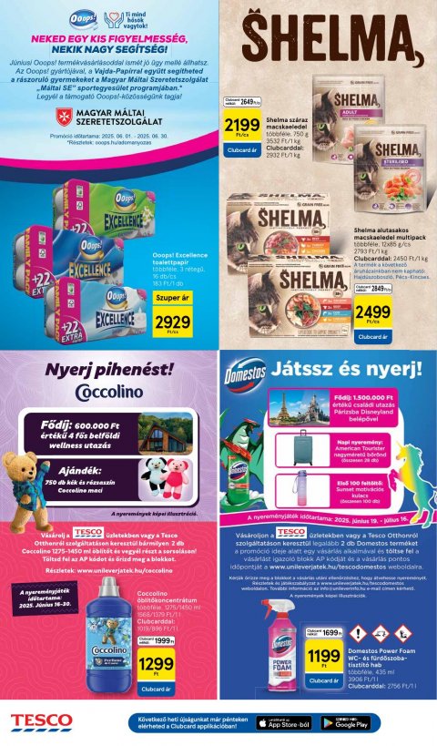 TESCO Hipermarket akciós újság