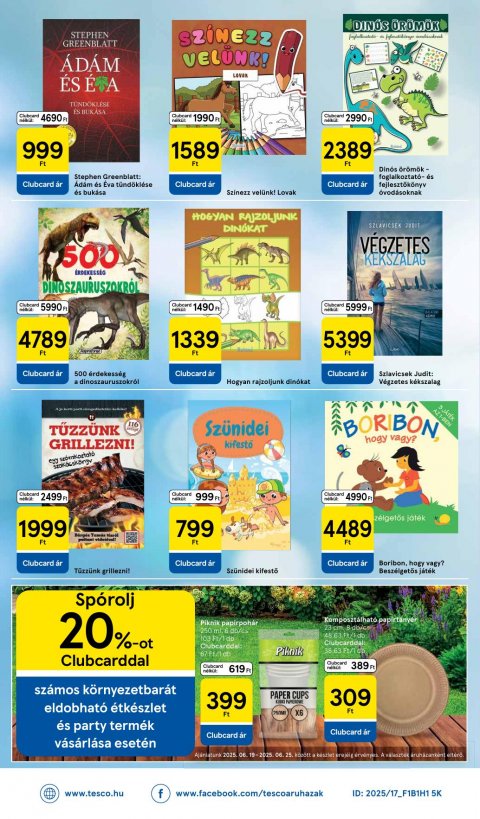 TESCO Hipermarket akciós újság