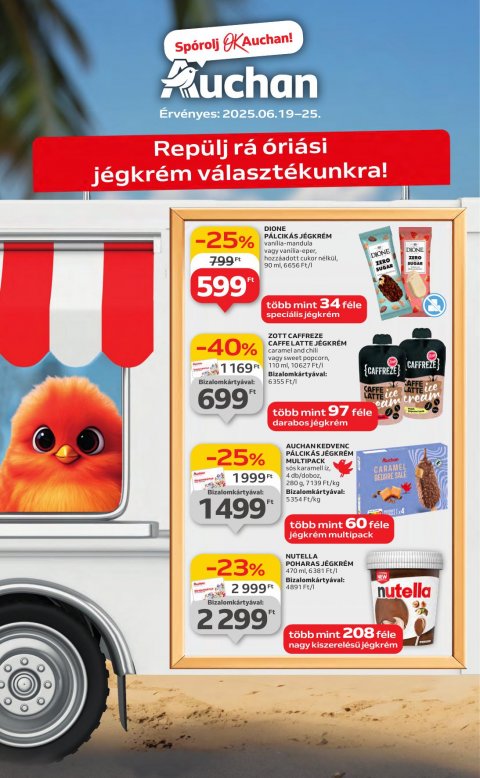 AUCHAN Hipermarket akciós újság