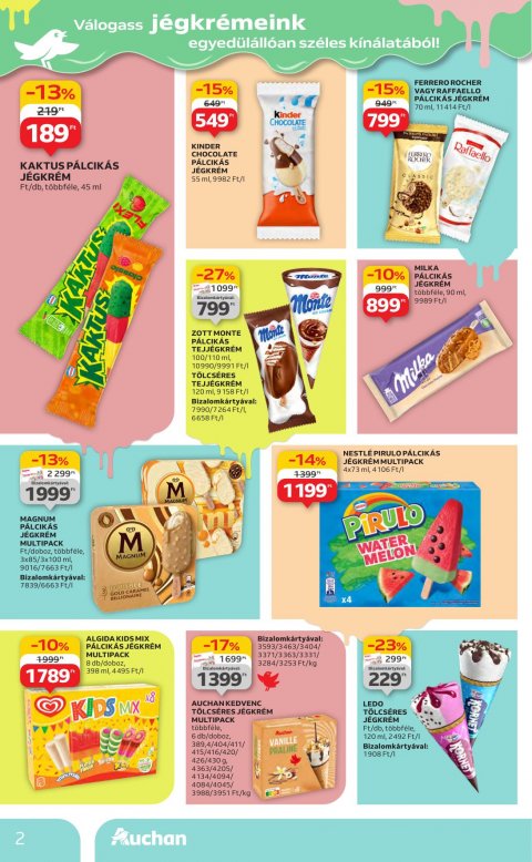 AUCHAN Hipermarket akciós újság