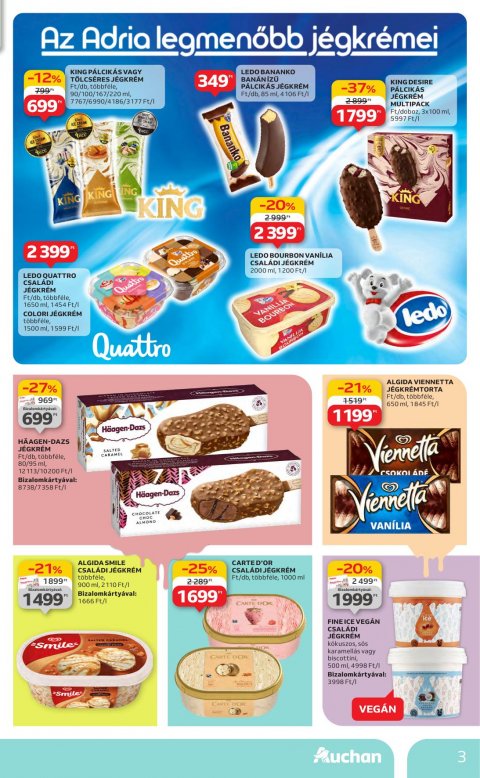 AUCHAN Hipermarket akciós újság