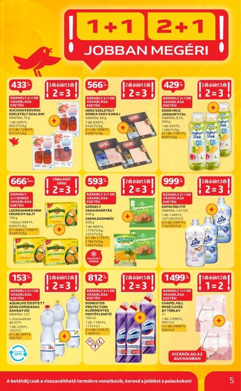 AUCHAN Hipermarket akciós újság