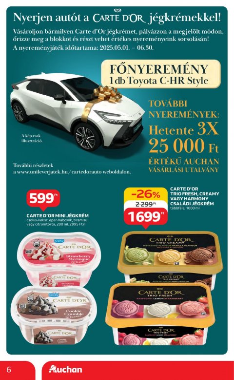 AUCHAN Hipermarket akciós újság