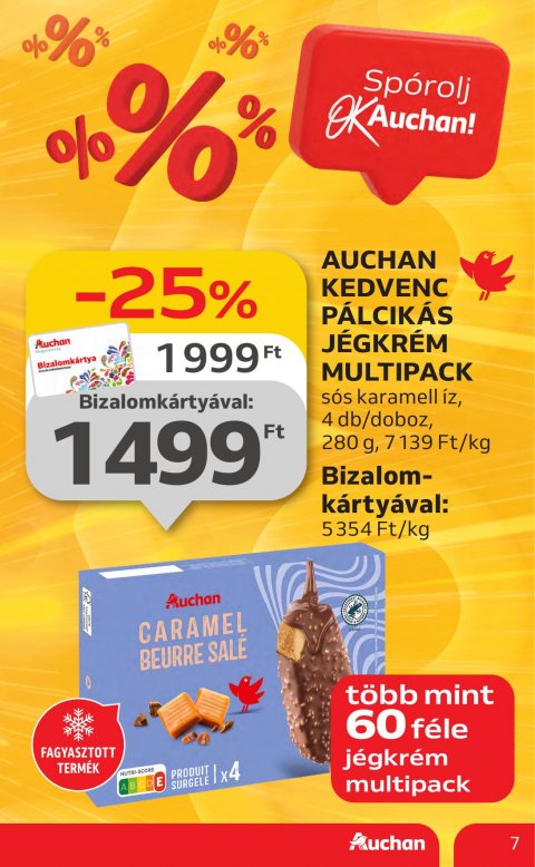 AUCHAN Hipermarket akciós újság