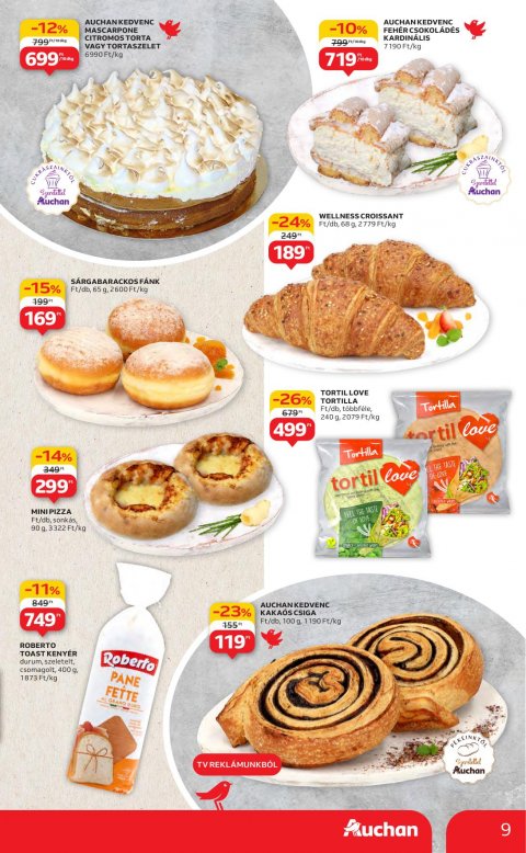 AUCHAN Hipermarket akciós újság