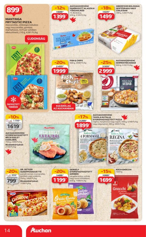 AUCHAN Hipermarket akciós újság