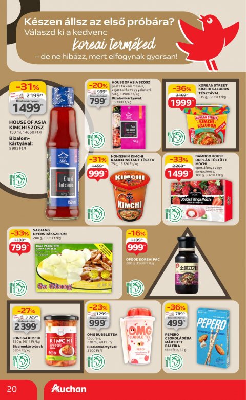 AUCHAN Hipermarket akciós újság