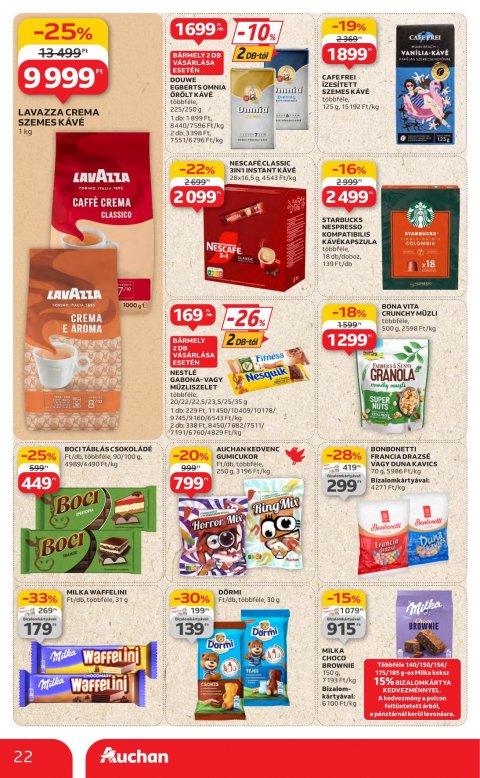 AUCHAN Hipermarket akciós újság
