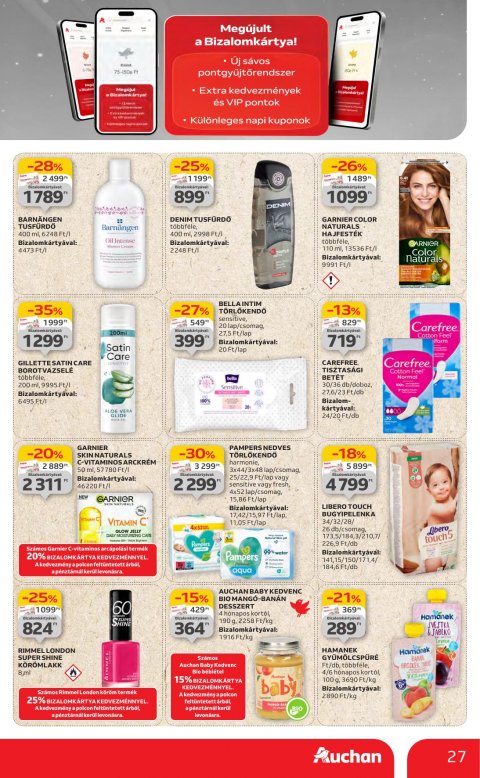 AUCHAN Hipermarket akciós újság