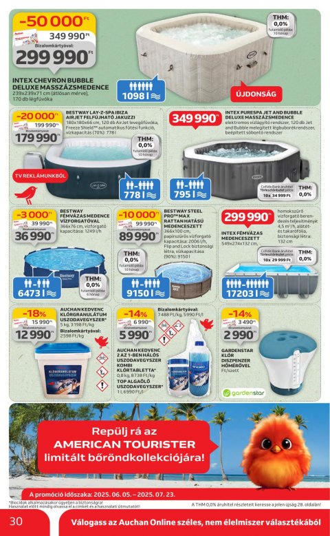 AUCHAN Hipermarket akciós újság