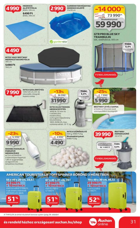 AUCHAN Hipermarket akciós újság