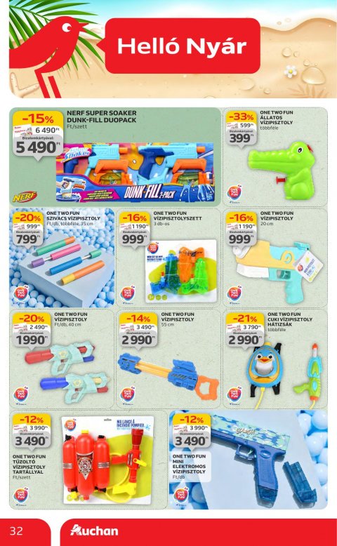 AUCHAN Hipermarket akciós újság