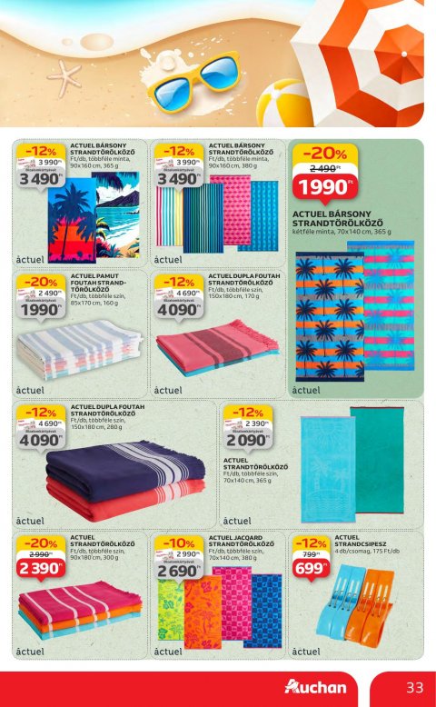 AUCHAN Hipermarket akciós újság