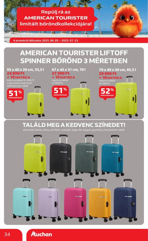 AUCHAN Hipermarket akciós újság