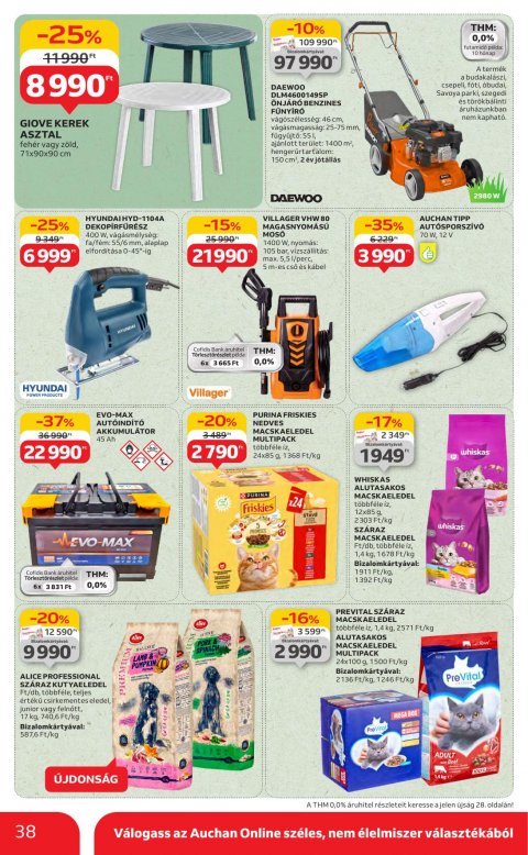 AUCHAN Hipermarket akciós újság