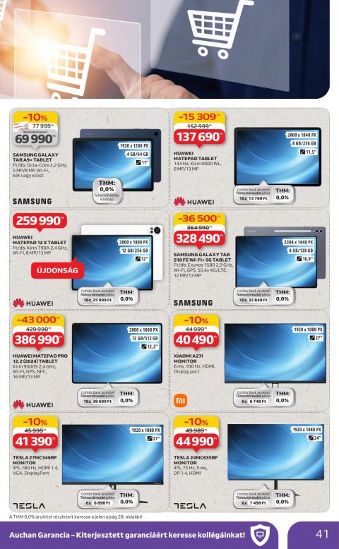 AUCHAN Hipermarket akciós újság