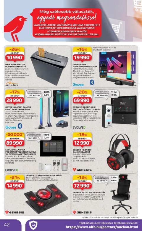 AUCHAN Hipermarket akciós újság
