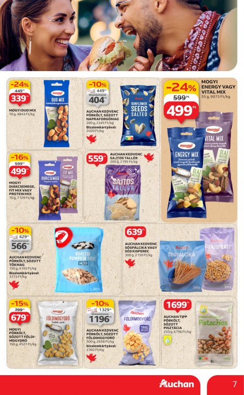 AUCHAN Hipermarket Kerti parti akciós újság