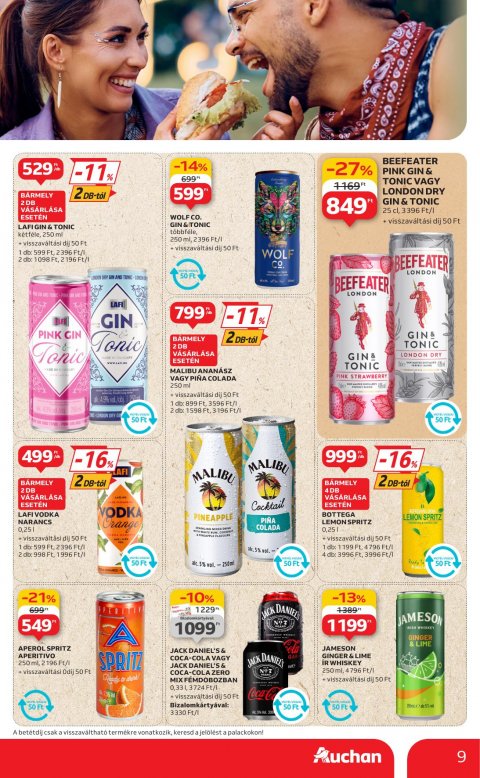 AUCHAN Hipermarket Kerti parti akciós újság