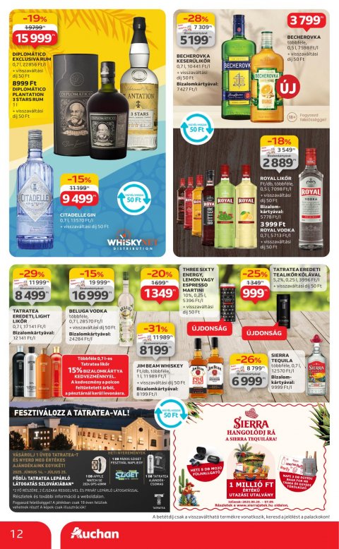 AUCHAN Hipermarket Kerti parti akciós újság