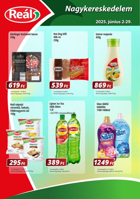 REAL Nagyker akciós újság