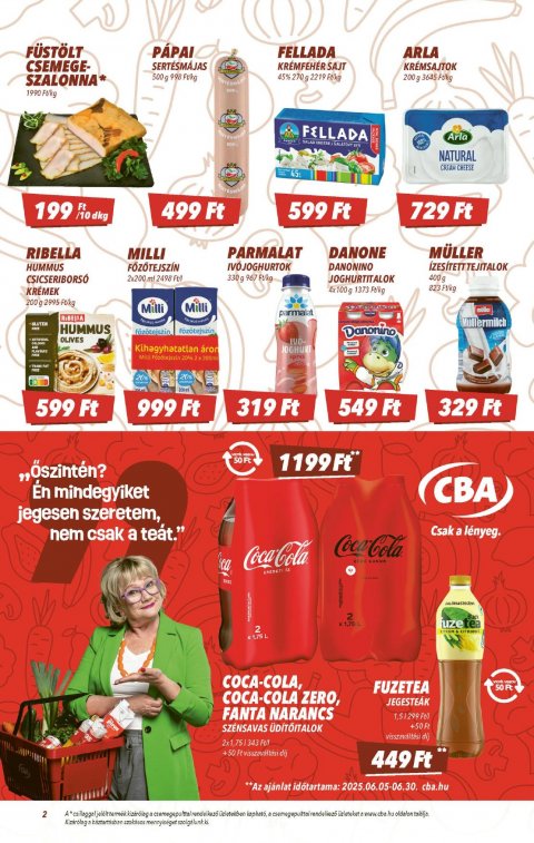 CBA akciós újság