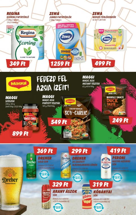 CBA akciós újság