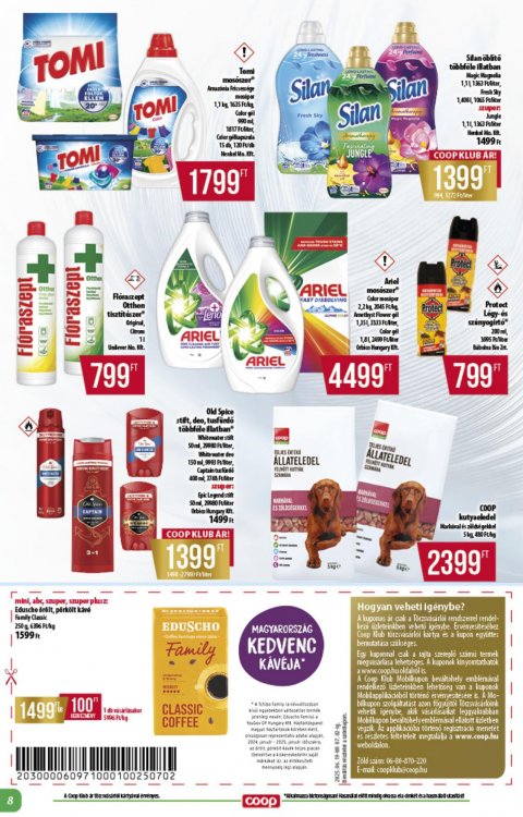 COOP Alföld akciós újság