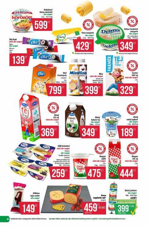 COOP Észak-Kelet akciós újság