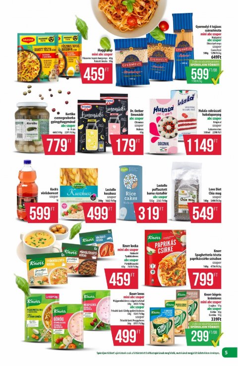 COOP Észak-Kelet akciós újság