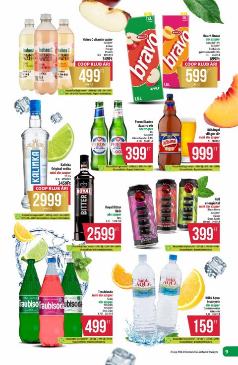 COOP Észak-Kelet akciós újság