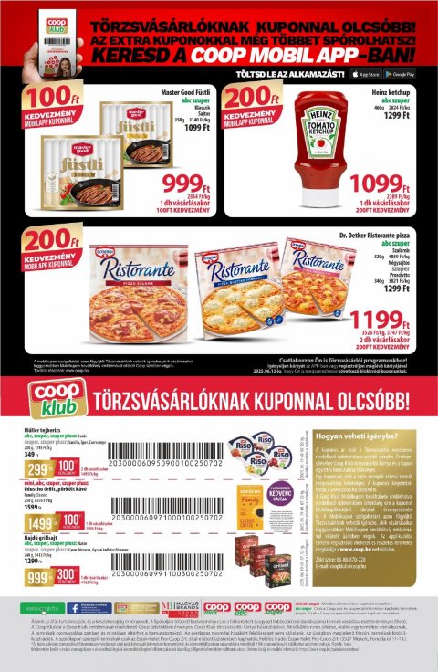 COOP Észak-Kelet akciós újság